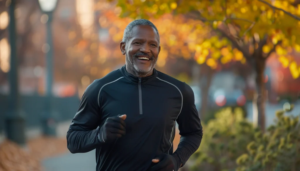 men jogging for fitness